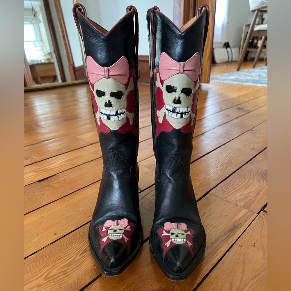 Liberty Boot Co Brody Rocks Festival Cowboy Boot size 7.5